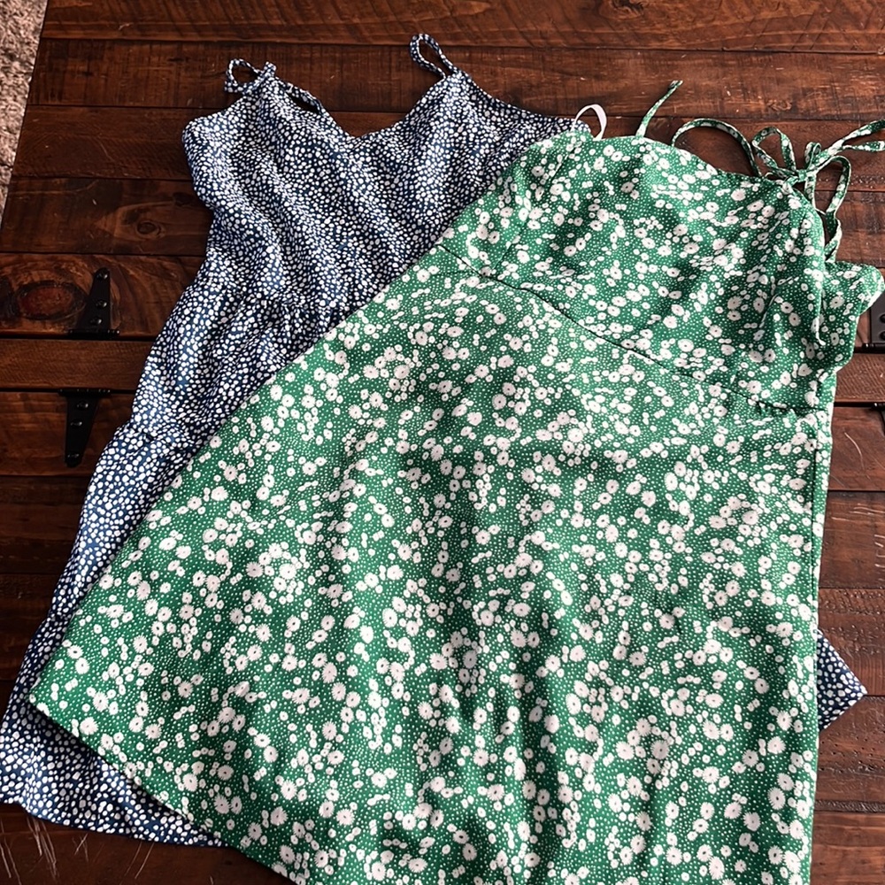 2 summer dresses